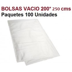 BOLSA VACIO 200*250 100UNID 3 SOLD