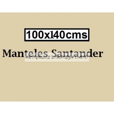 MANTEL ESTOLAS POLIPROPILENO 140*100 BEIGE