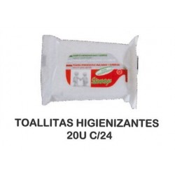 TOALLITAS HIGIENIZANTES 20U C/24