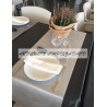 CAMINO MESA ESTOLAS  POLIPROPILENO TST 120*40 PLATA 500U